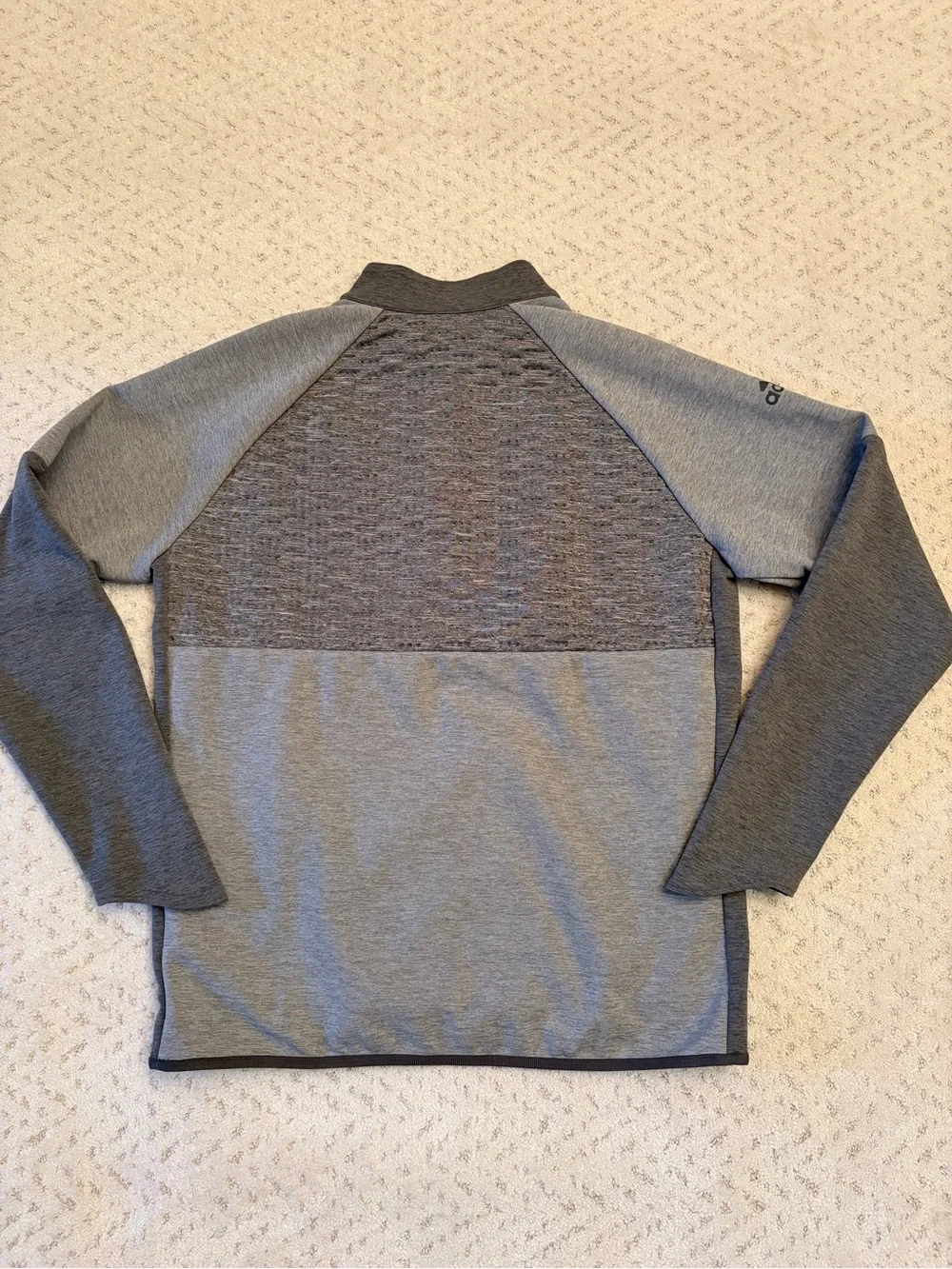 adidas Golf Mens Frostguard Quarter Zip Pullover Performance Jacket Size Large